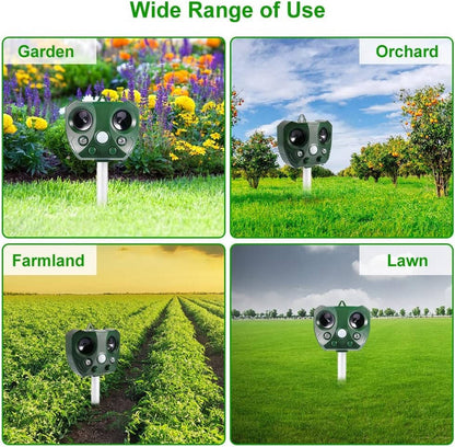 Outdoor Ultrasonic Bird Repeller Pest Control Device