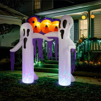 Big Yard Halloween Decor Lights