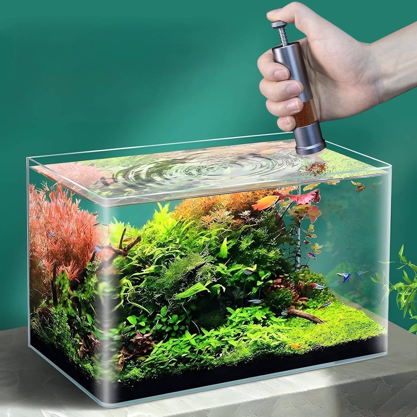 Small Auto Fish Food Dispenser - Halri