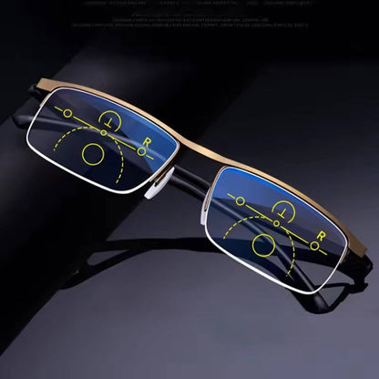 Prescription Progressive Reading Glasses - Multi Focus Eyewear
