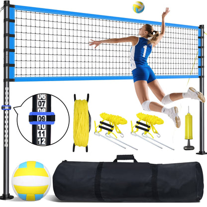 Easy Setup Outdoor Volleyball Net - Halri