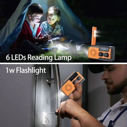 Portable Power Emergency Weather Radio