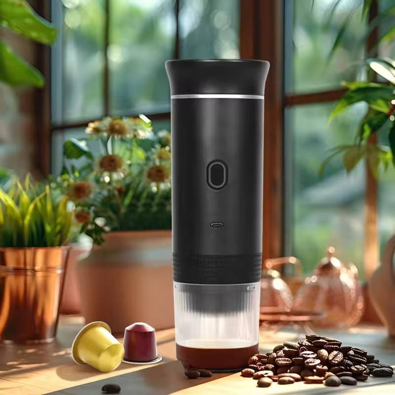 Compact Coffee Machine - Espresso Cappuccino Brewer