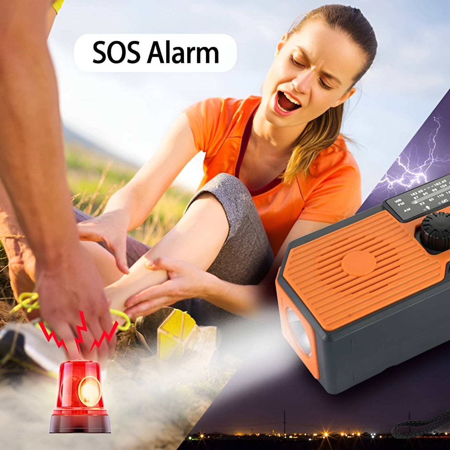 Portable Power Emergency Weather Radio