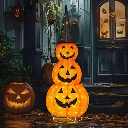 Spooky Outdoor Pumpkin Yard Decor