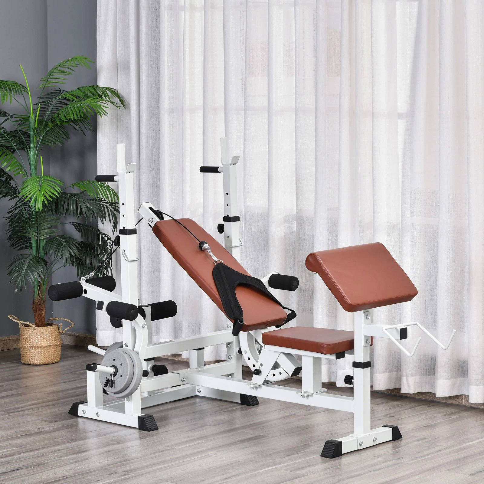 Adjustable Weight Bench For Home Gym Workout - Halri