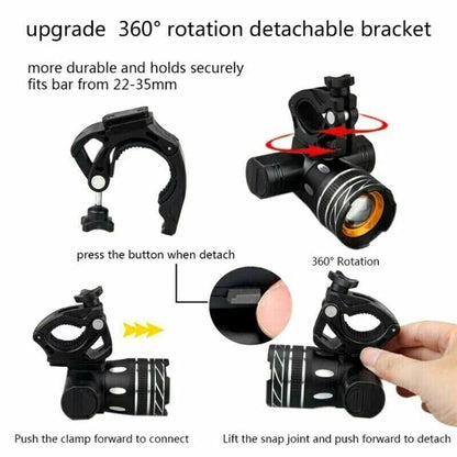 Ultra Bright LED Bike Light – Safe Front Headlight for Night Cycling