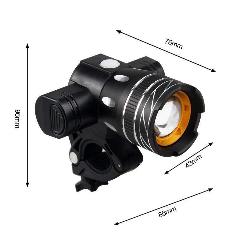 Ultra Bright LED Bike Light – Safe Front Headlight for Night Cycling