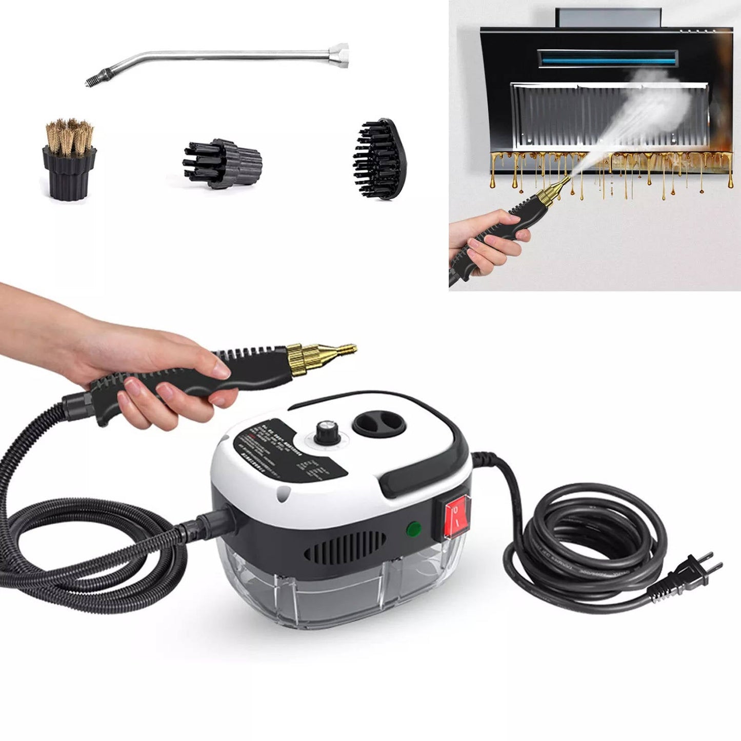 Portable Wireless Steam Cleaning Tool