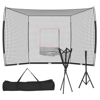 Portable Baseball Practice Net System