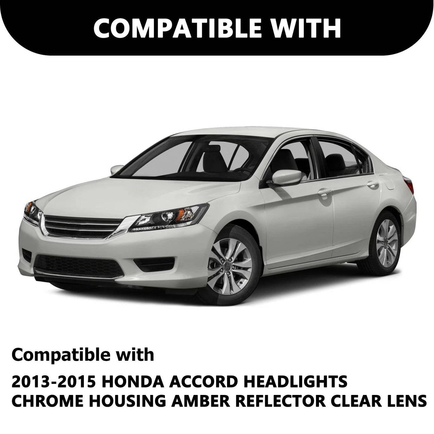 OEM Style Halogen Headlights for Honda Accord Sedan