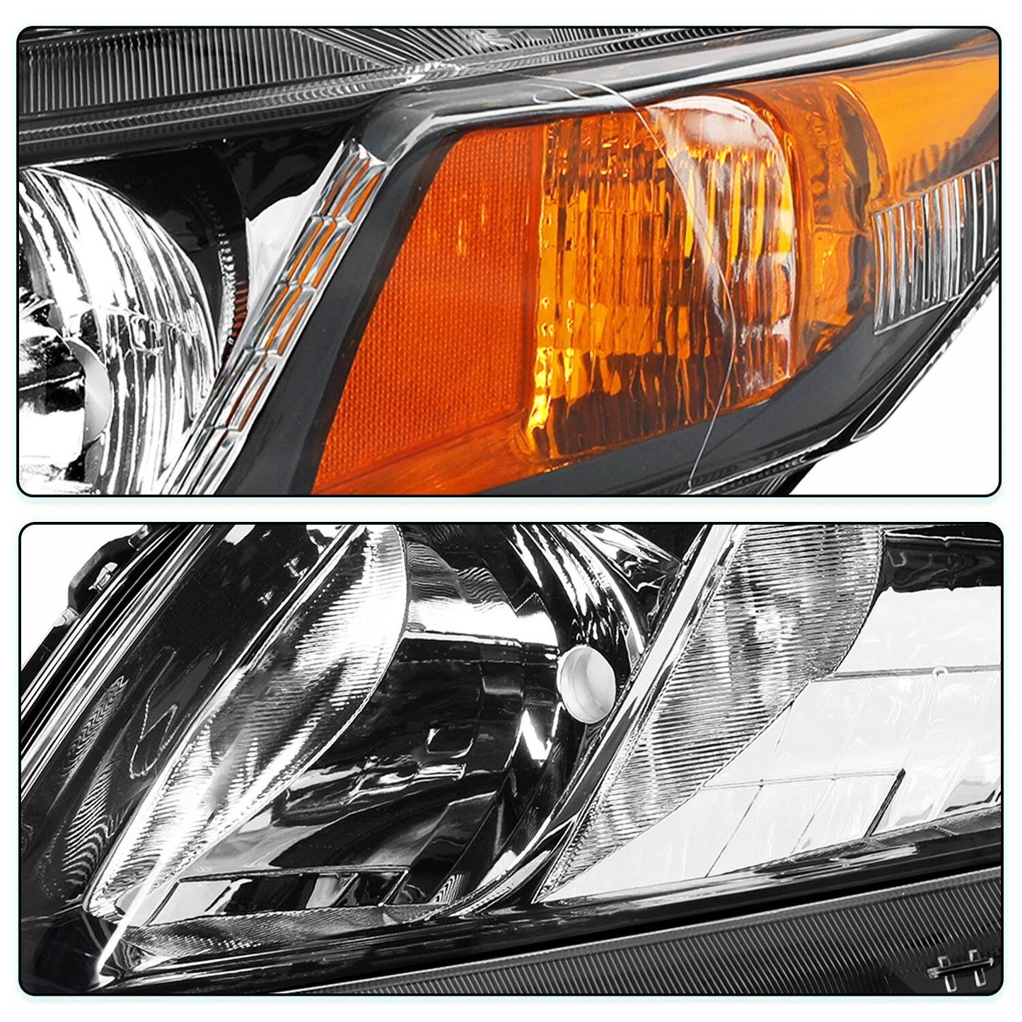 Genuine Honda Civic Headlights Assembly Pair