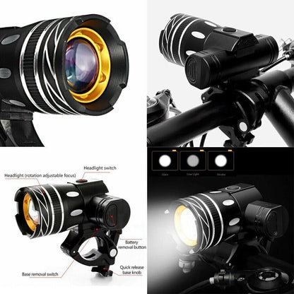 Ultra Bright LED Bike Light – Safe Front Headlight for Night Cycling