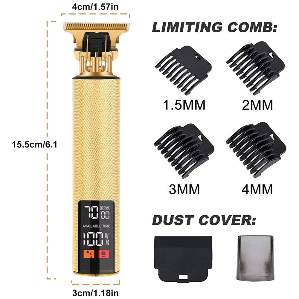 Men's Rechargeable Razor Trimmer