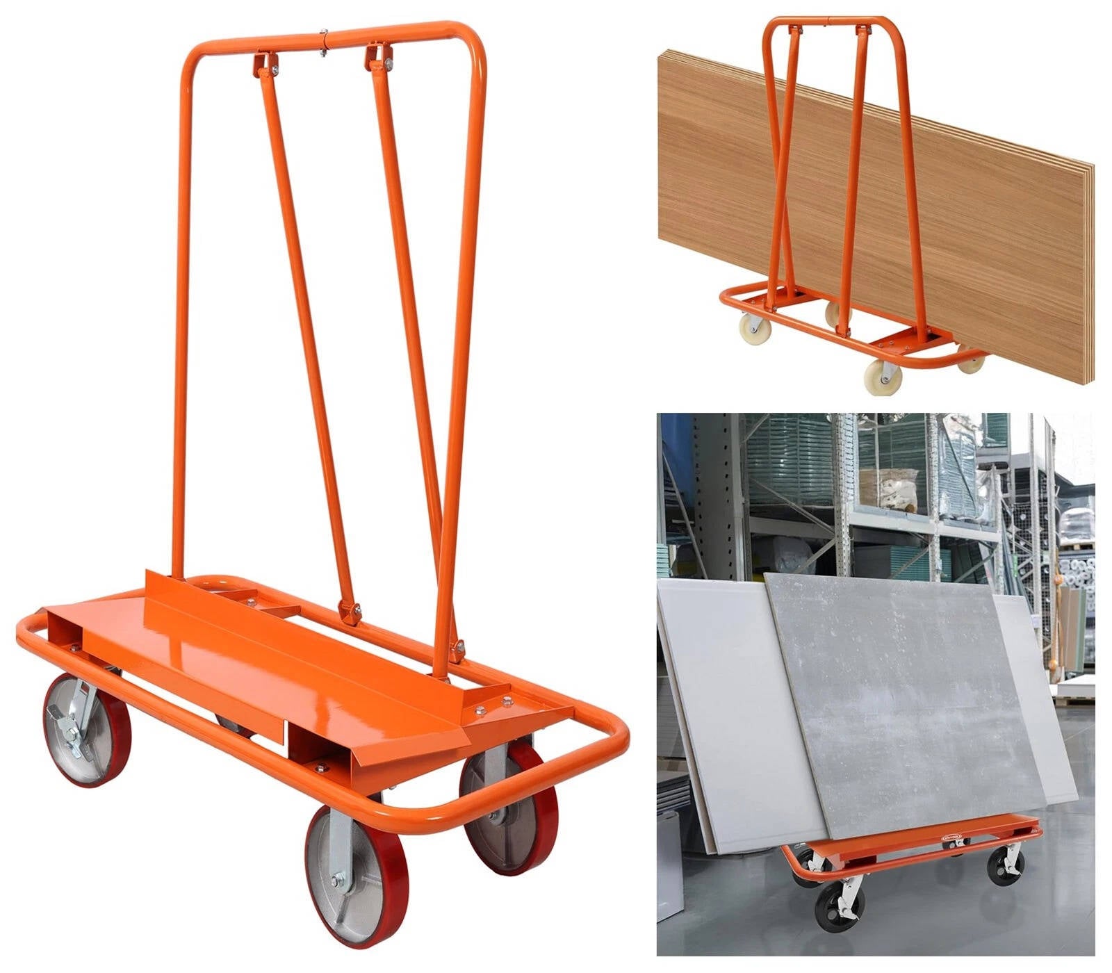 Strong Drywall Panel Hand Truck & Dolly - Halri