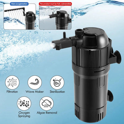 Compact Submersible Aquarium Water Pump