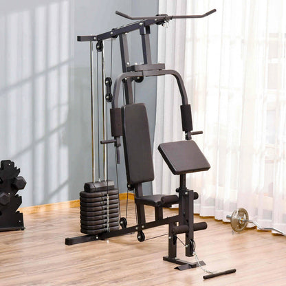 Home Gym System For Chest And Pull Up Exercises