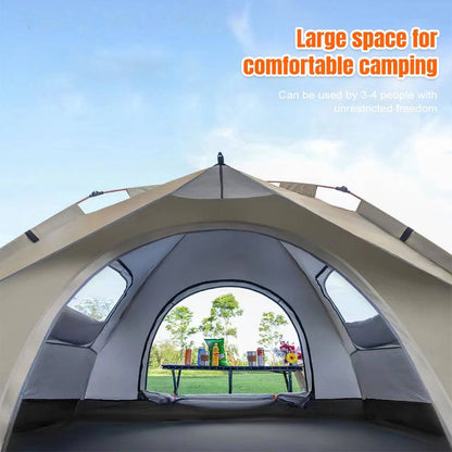 Easy Set Up Family Waterproof Camping Tent Outdoor Shelter
