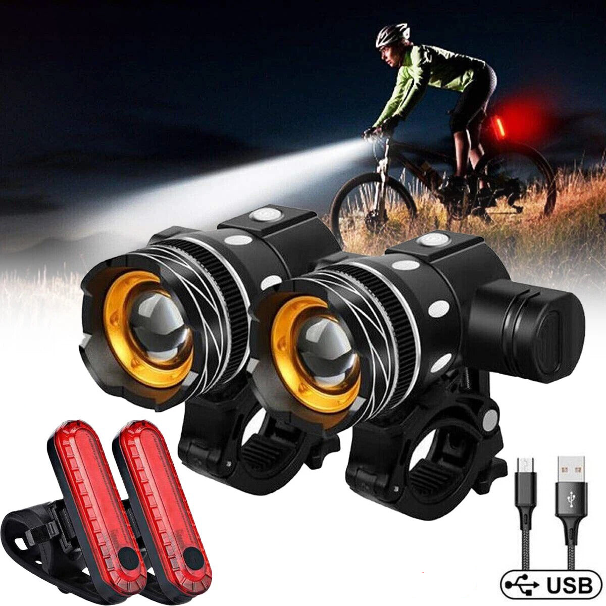 Ultra Bright Bike Front Light - Halri