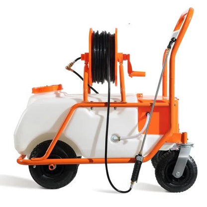 Portable 15 Gallon Garden Sprayer Cart on Wheels