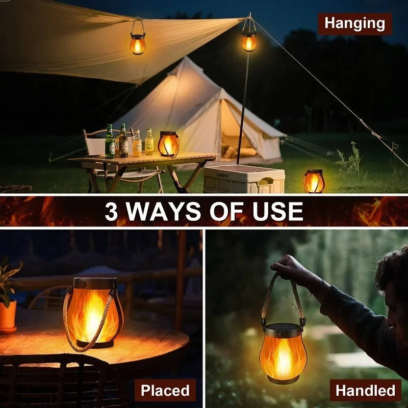 Bright Patio Solar Torch Lights