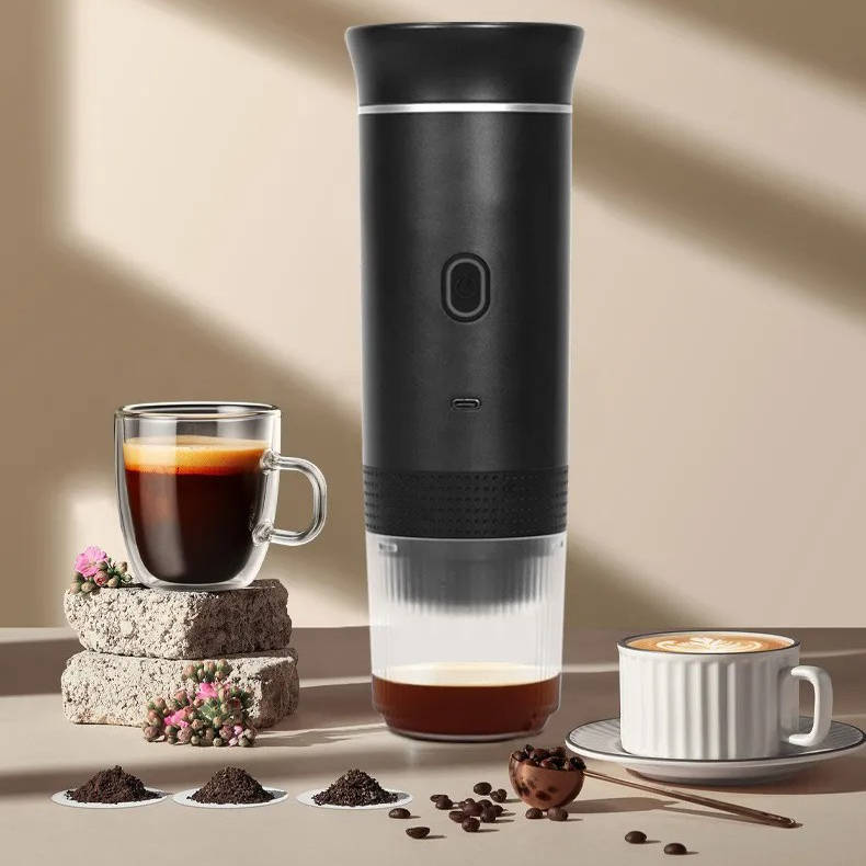 Compact Coffee Machine - Espresso Cappuccino Brewer
