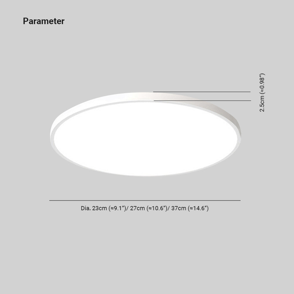 Modern Circular LED Ceiling Light Fixtures for Indoor