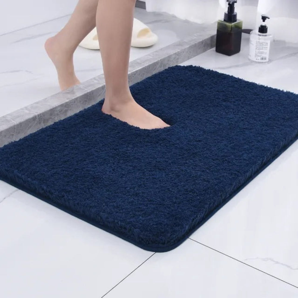 Soft Plush Bathroom Mat Ultra Absorbent & Warm