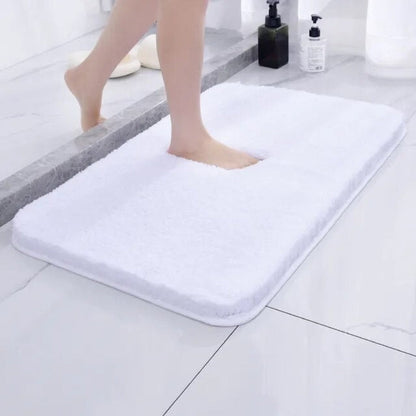 Soft Plush Bathroom Mat Ultra Absorbent & Warm