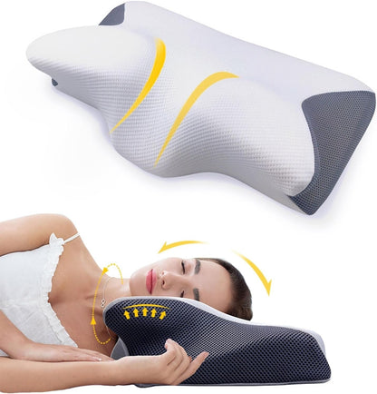 Comfortable Contour Memory Foam Sleep Pillow