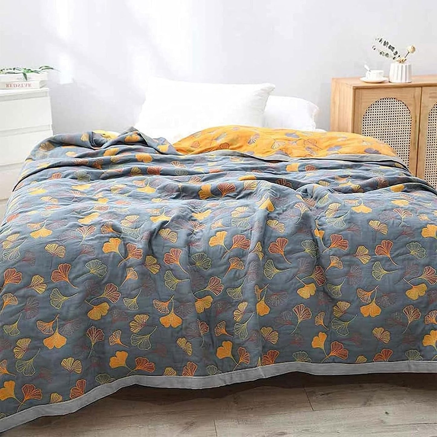 Cozy Plush Reversible Quilt for Home Decor - Halri