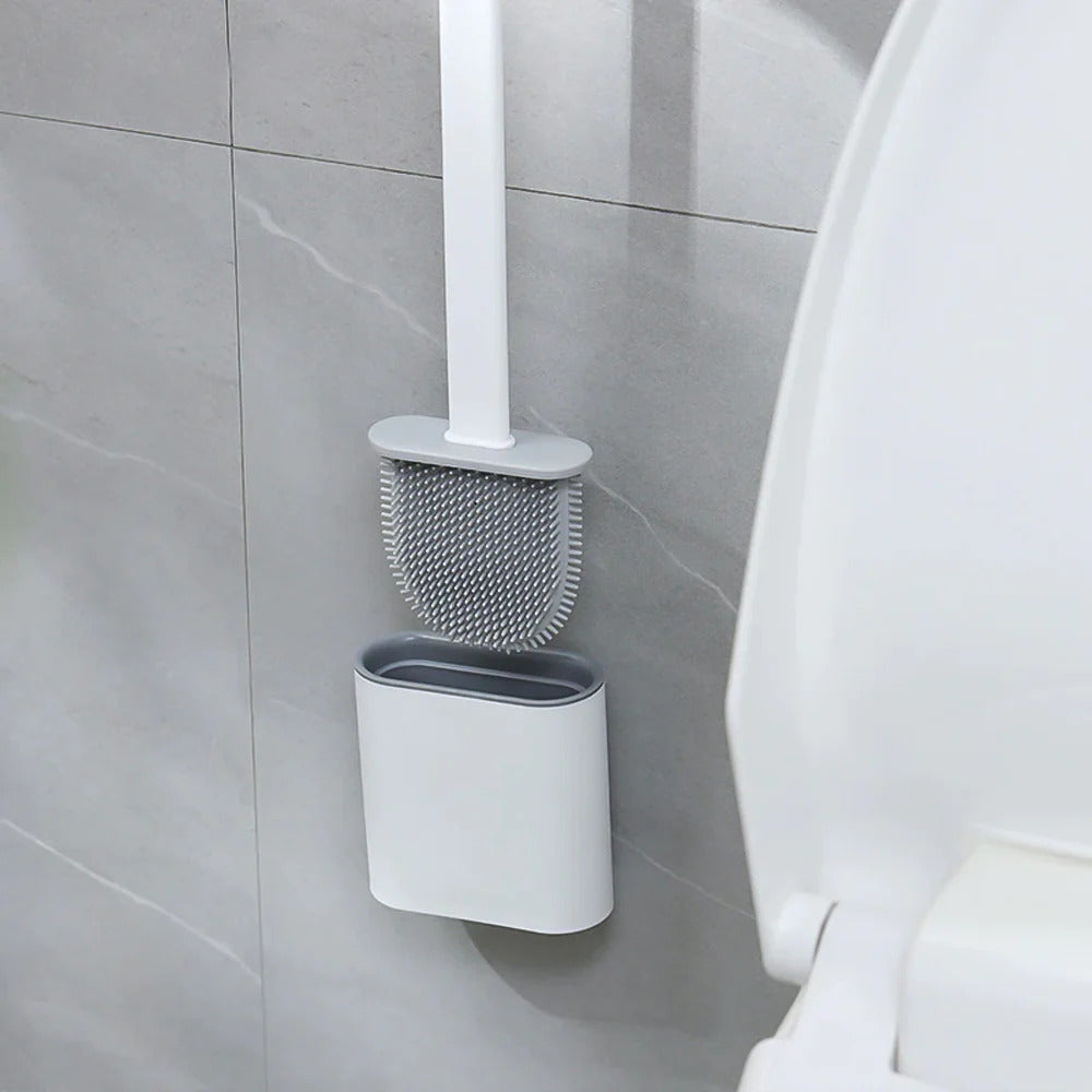 Effective Soft Toilet Brush - Sanitary Bathroom Cleaner - Halri