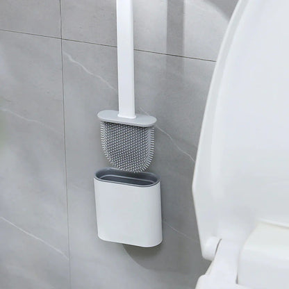 Effective Soft Toilet Brush - Sanitary Bathroom Cleaner - Halri