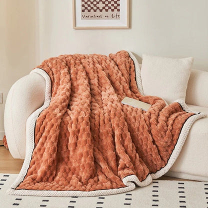 Plush Sherpa Fleece Throw Blanket for Cozy Nights - Halri