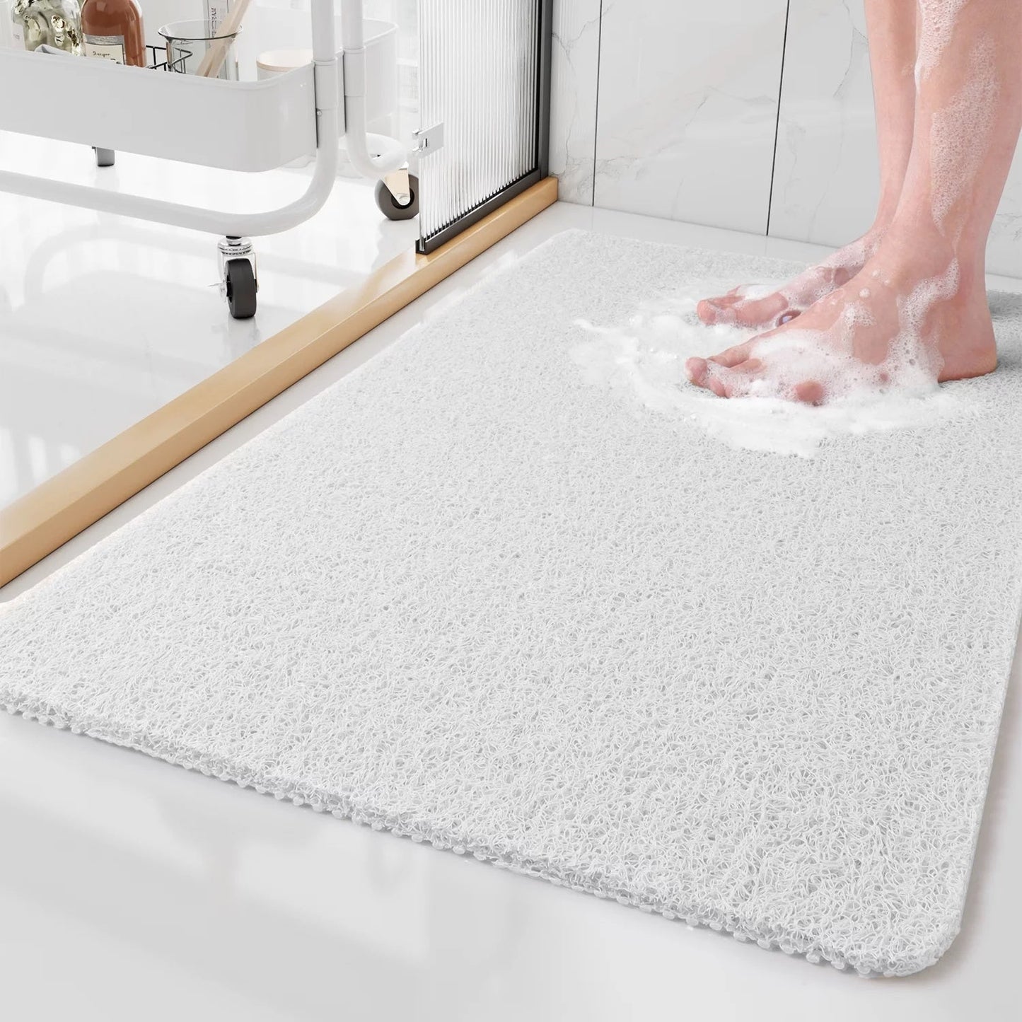 Non Slip Bathroom Mat for Safe Shower Floors