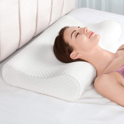 Supportive Rest Pillow Adjustable Loft & Cooling Cover - Halri