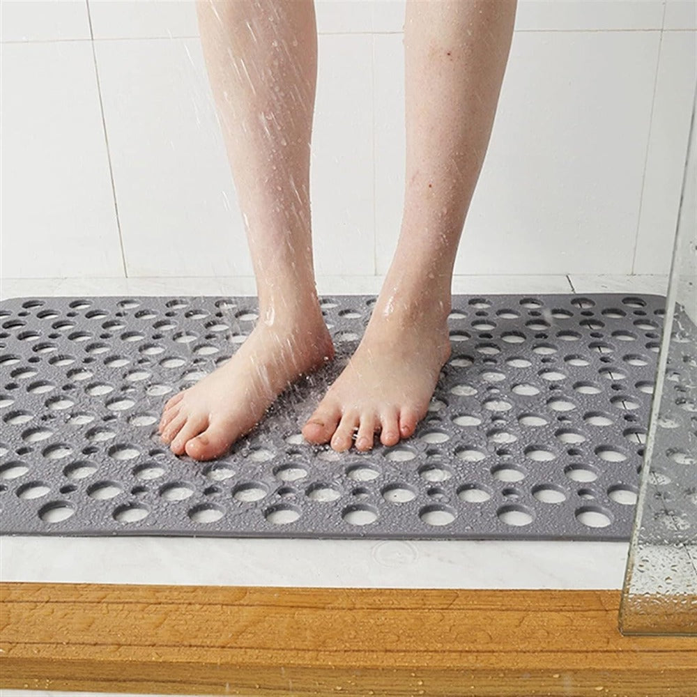 Grip Shower Mat with Anti Bacterial Protection - Halri