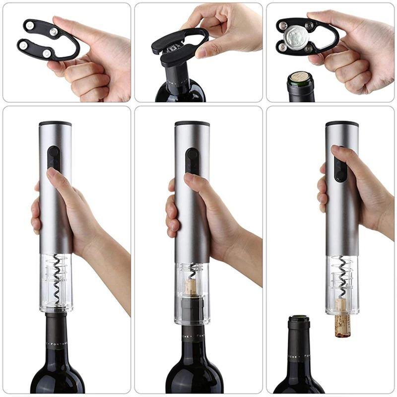 Wine Bottle Opener | Open Wine In 6 Seconds Every time - Until Times Up