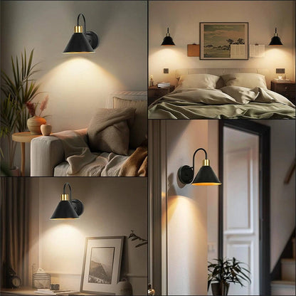 Wireless LED Wall Lights with Remote Control