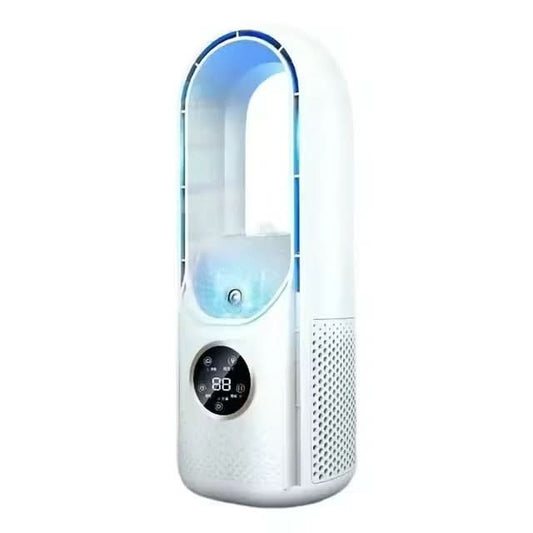 Quiet Slim Fan with Air Cleaner - Halri