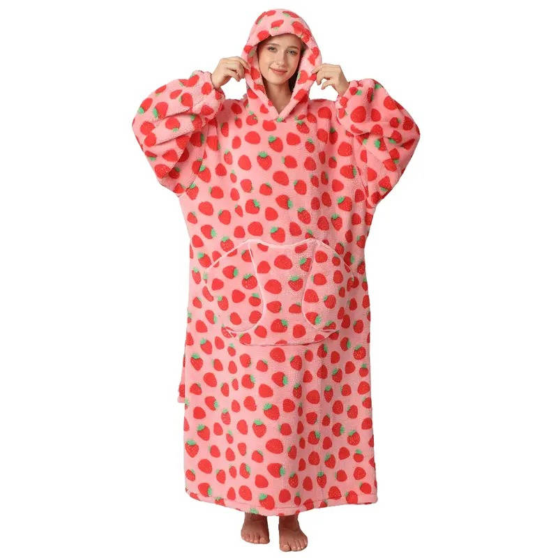 Cozy Adult Blanket Sweatshirt