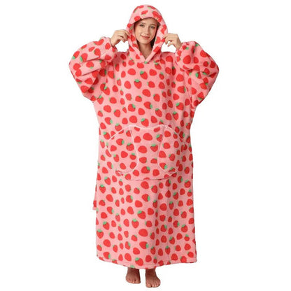 Cozy Adult Blanket Sweatshirt