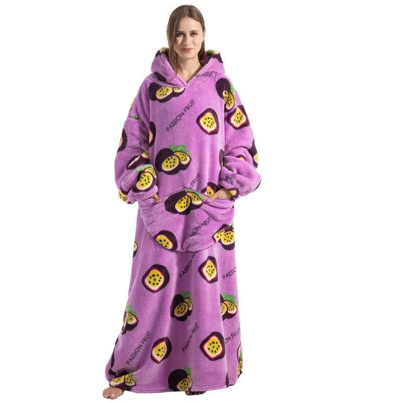 Cozy Adult Blanket Sweatshirt