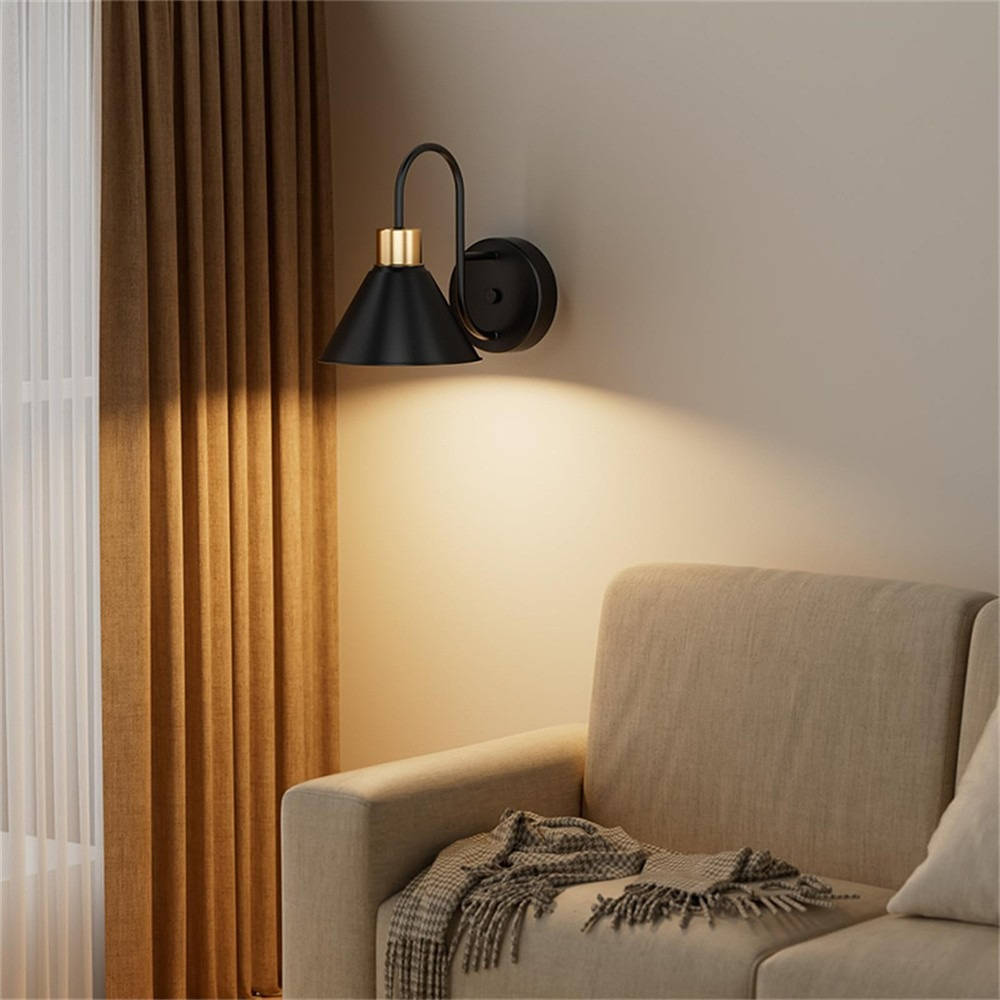 Wireless LED Wall Lights with Remote Control