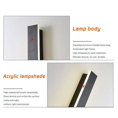 Contemporary Outdoor LED Wall Sconce Lights