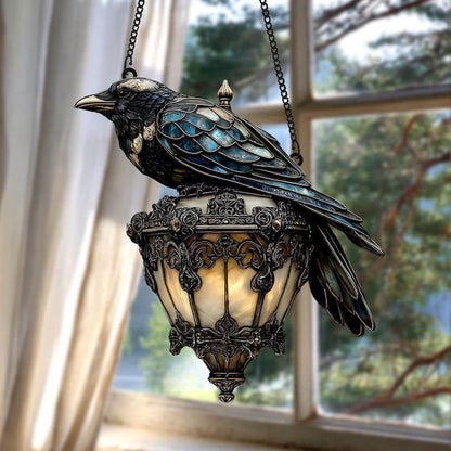 Dark Crow Necklace | Handmade Gothic Jewelry