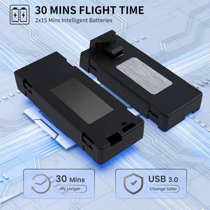 High Definition Dual Camera RC Drone with Extra Battery