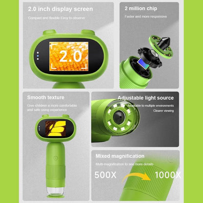 Portable Childrens Handheld Microscope