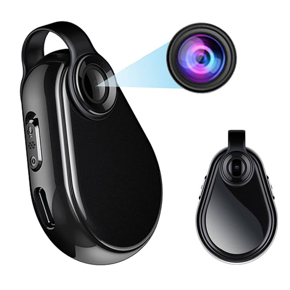 Covert Spy Camera Pendant with Sound Recording