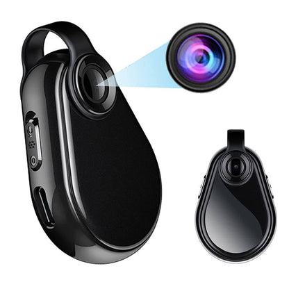 Covert Spy Camera Pendant with Sound Recording